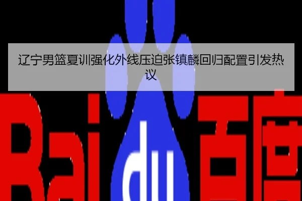 辽宁男篮夏训强化外线压迫张镇麟回归配置引发热议